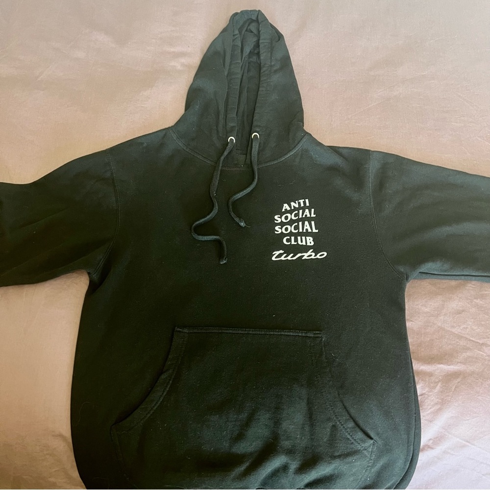 ANTI SOCIAL SOCIAL CLUB BLACK 'TURBO' ASSC Hoodie